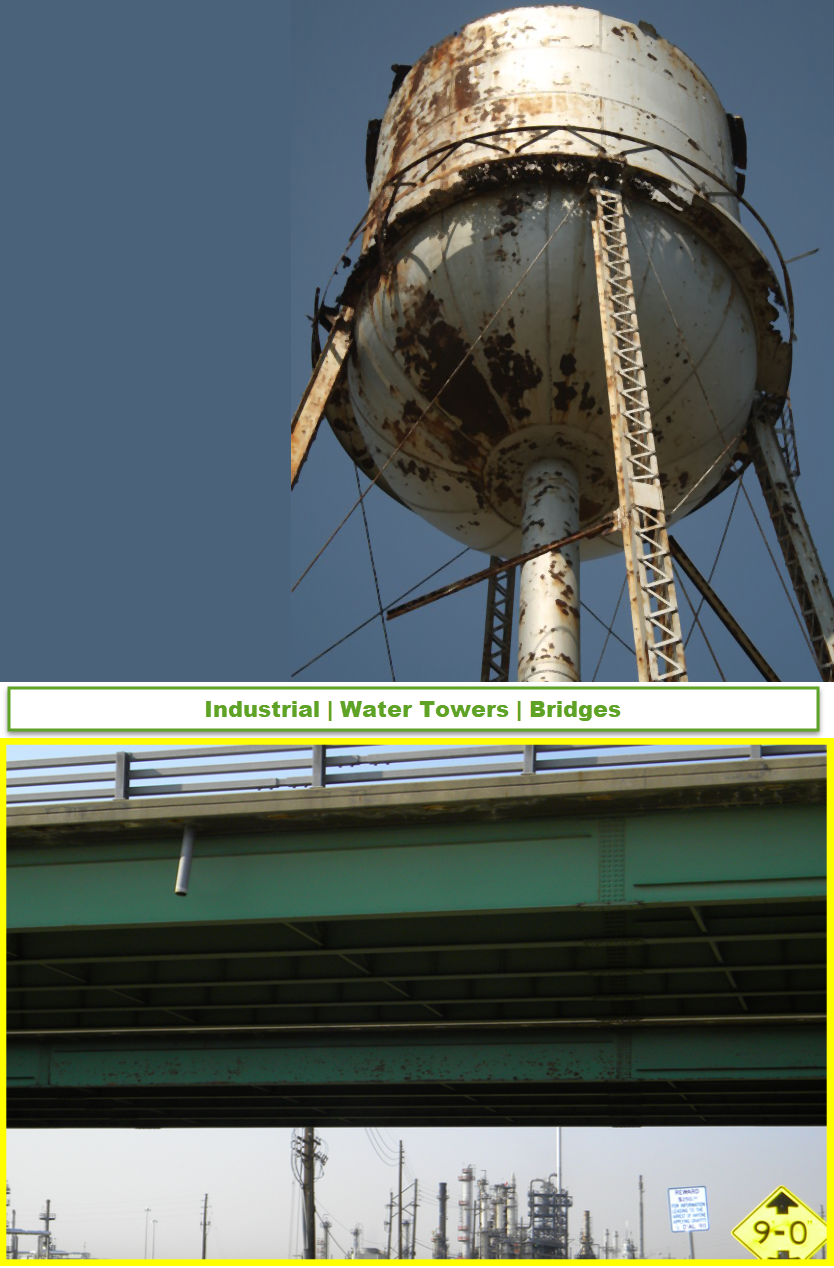 lead paint lead dust removal tall structures tower bridge